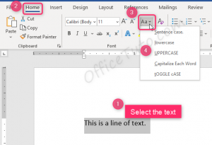 how to change case in word 2013 how to change case in word 2013