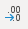 Decrease decimal command in Excel