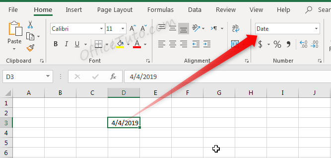 Excel automatically formats dates